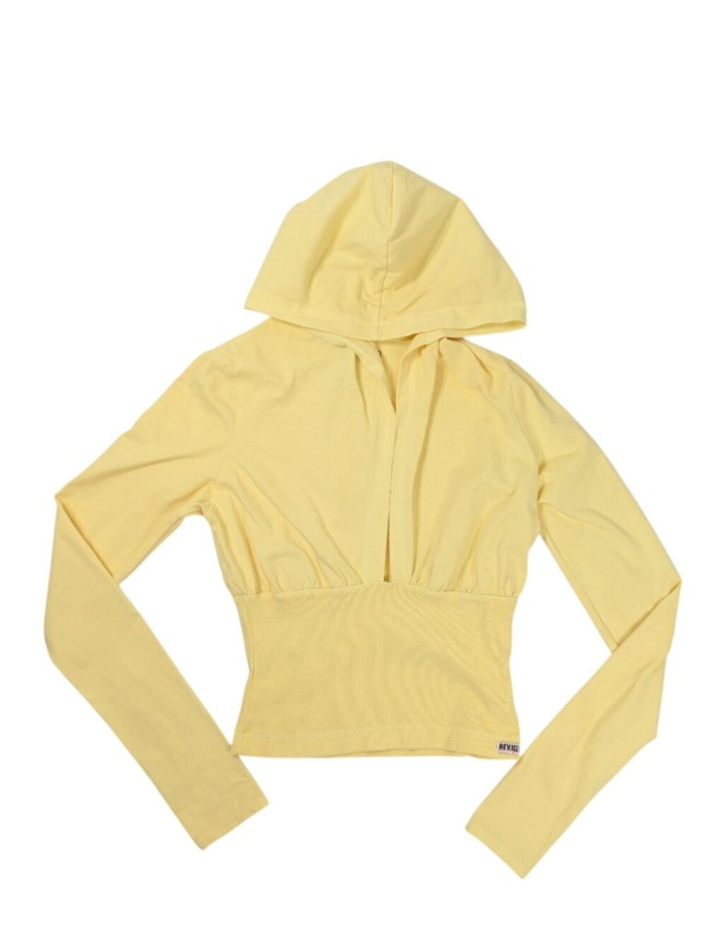 Revice Sloan Long Sleeve Top in Yellow